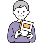 A Woman With A Notebook Senior SVG Icon